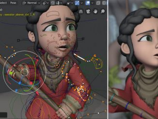 animation settings with Blender software