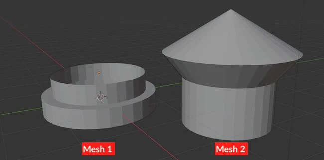 joining two meshes together