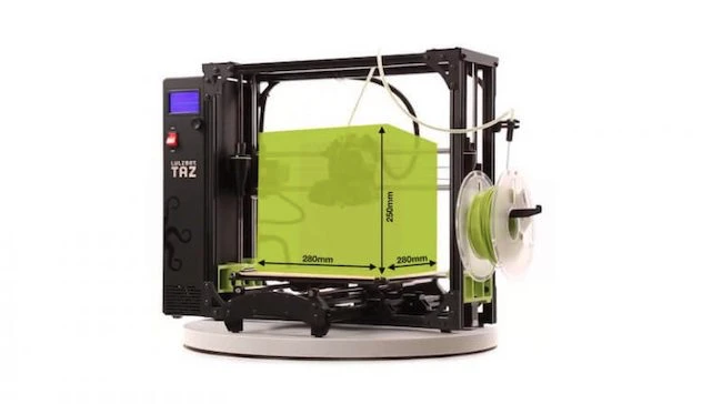 build volume of a 3D printer