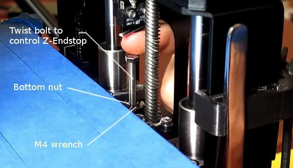 How to Z Endstop Calibrate the Makergear M2