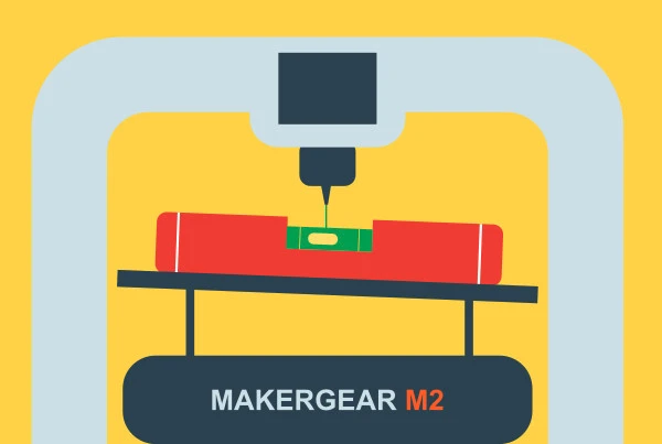Makergear bed levelling calibration 