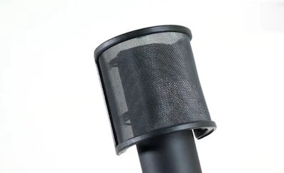 curved pop filter