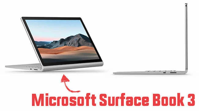 laptop Surface Book3 performance