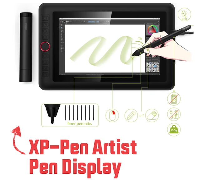 XP Pen Artist Pen and Display