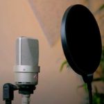 Pop filter for video creating, gaming and podcasts
