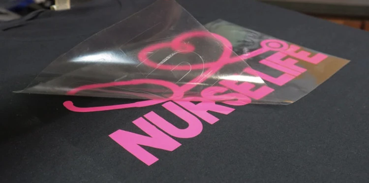 heat transfer vinyl printing on clothing